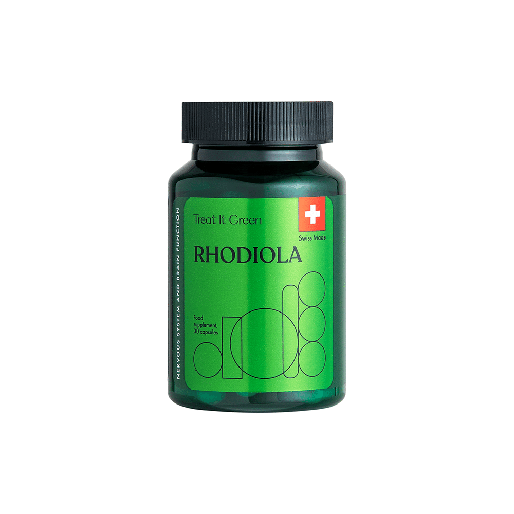 Rhodiola: Nervensystem und Gehirnfunktion (30 Kapseln)