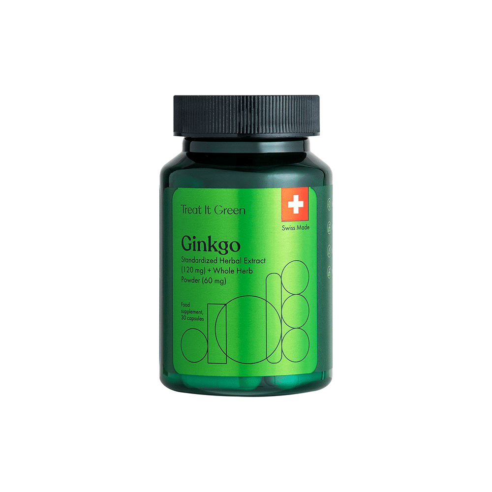 Ginkgo | 160 mg + 60 mg (30 Kapseln)