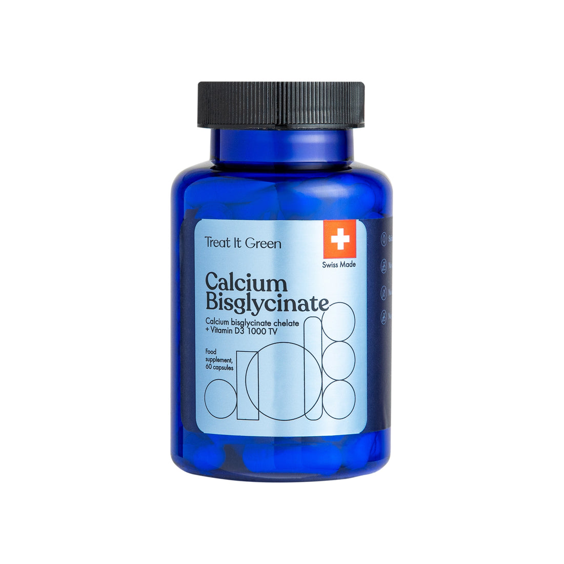 Calcium Bisglycinat (60 Kapseln)