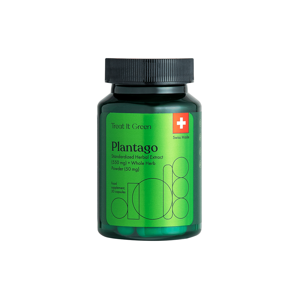 Plantago | 550 mg + 50 mg (30 Kapseln)