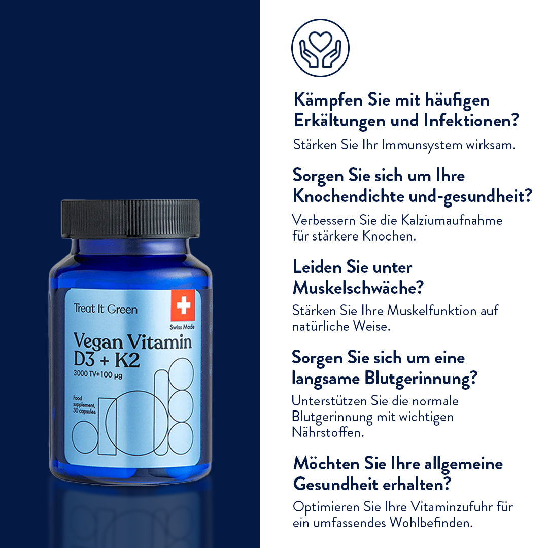 Vitamin D3 Vegan (30 Kapseln)