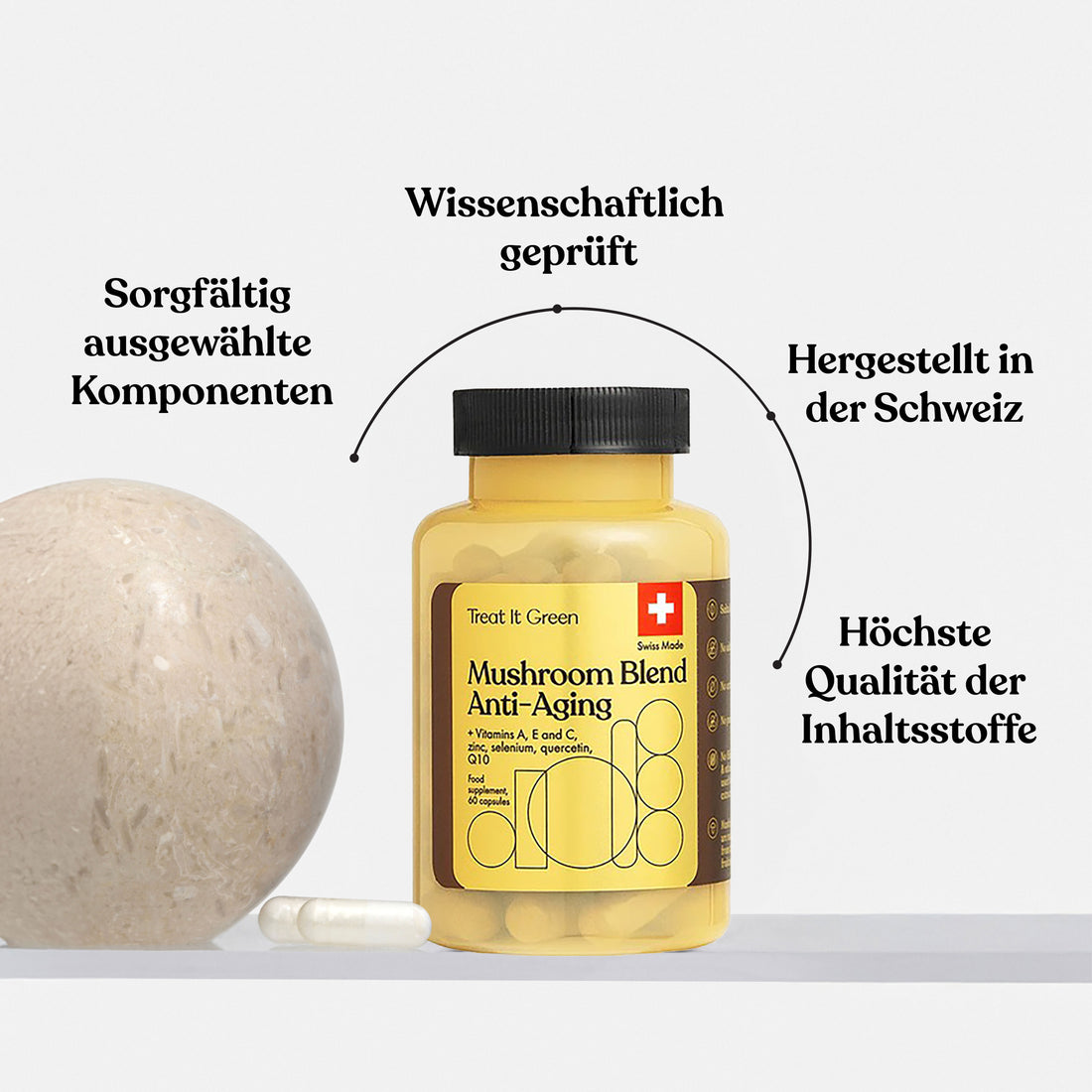 Vitalpilzmischung Anti-Aging (60 Kapseln)