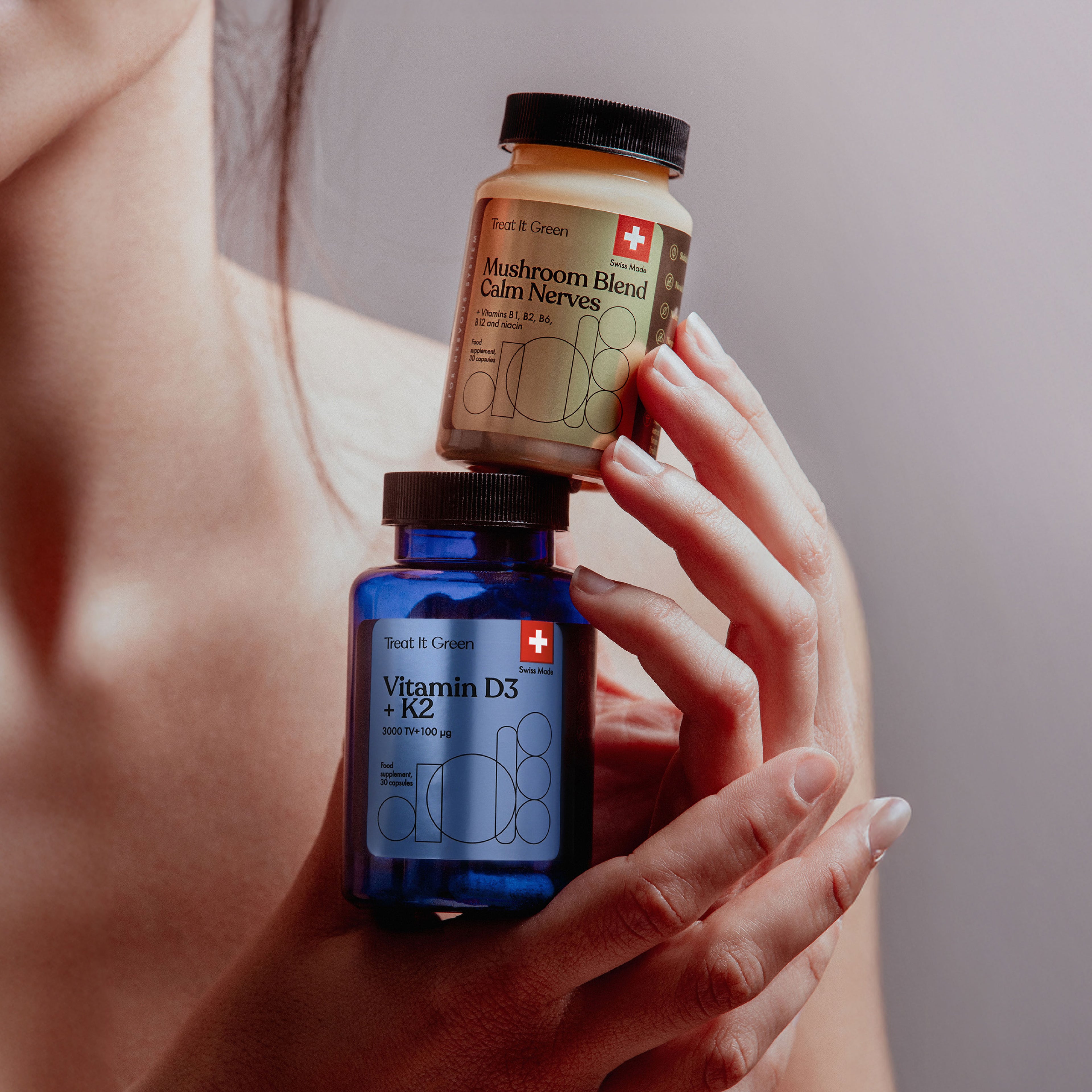 Vitamin D3 + K2 (30 Kapseln)